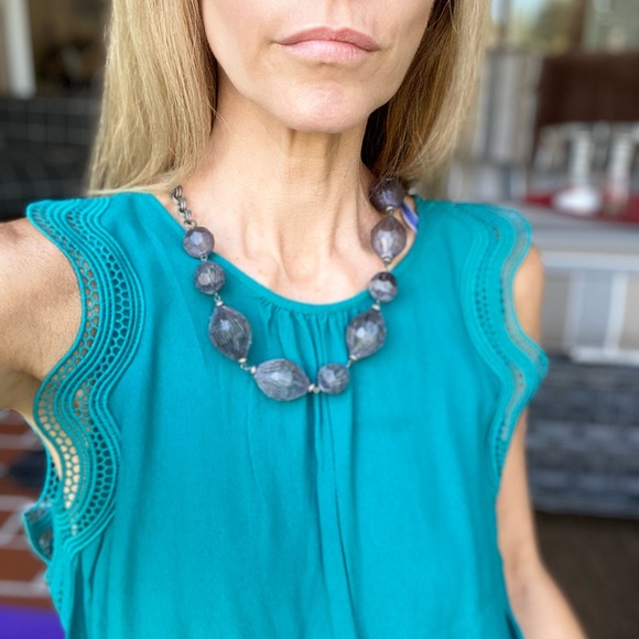 Large beaded necklaces - Picture 4 of 4